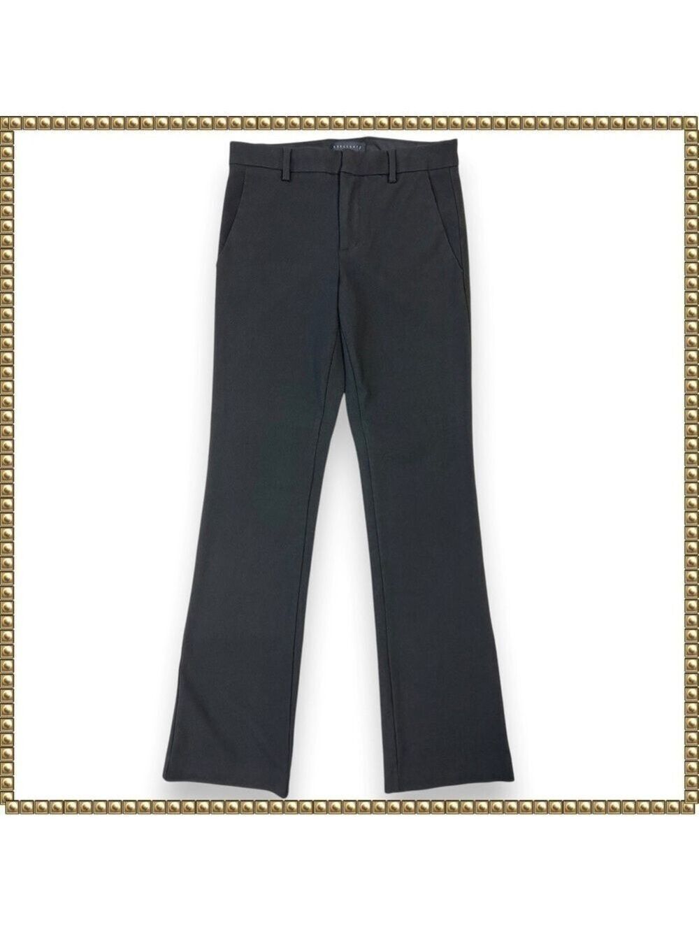 Sanctuary Black Wide Leg Pants Size 2 Mid Rise
